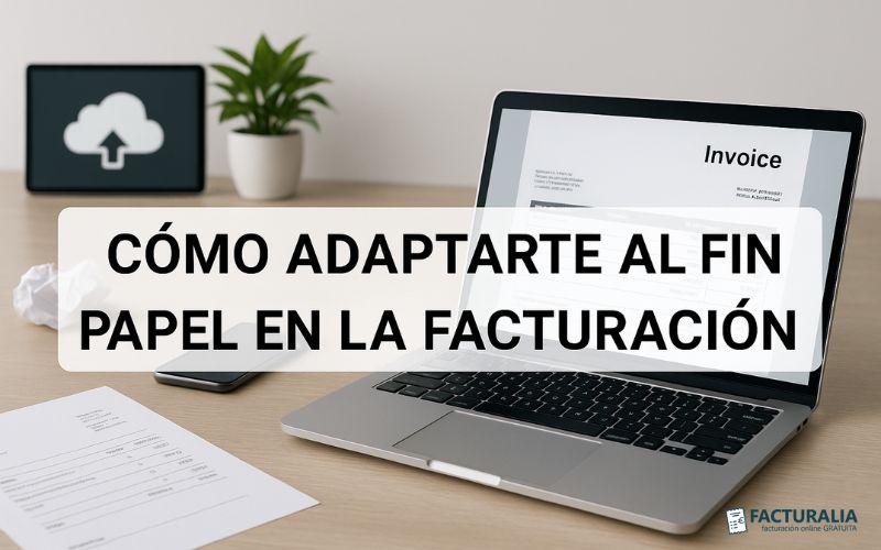 El fin del papel en la facturación