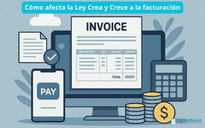 Cómo afecta la Ley Crea y Crece a la facturación