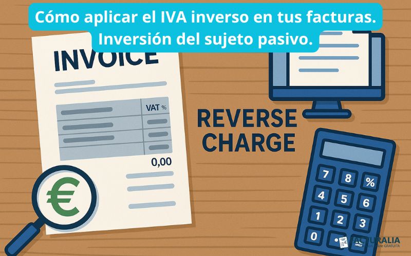 Cómo aplicar el IVA inverso en tus facturas.