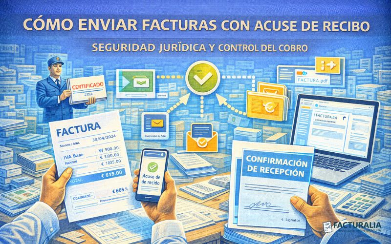 Cómo enviar facturas con acuse de recibo: seguridad jurídica y control del cobro Cómo enviar facturas con acuse de recibo