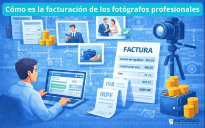Cómo es la facturación de los fotógrafos profesionales