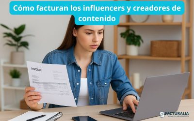Cómo facturan los influencers y creadores de contenido