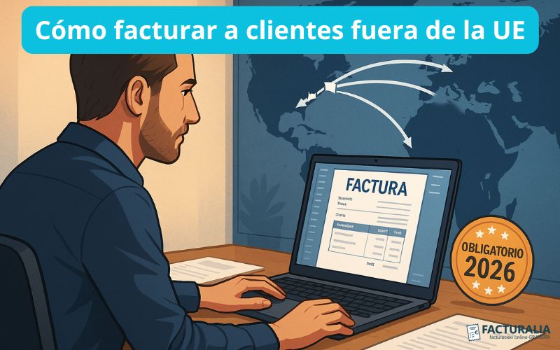 Facturar a clientes fuera de la UE