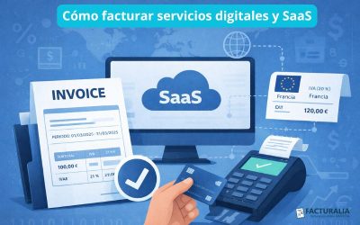 Cómo facturar servicios digitales y SaaS
