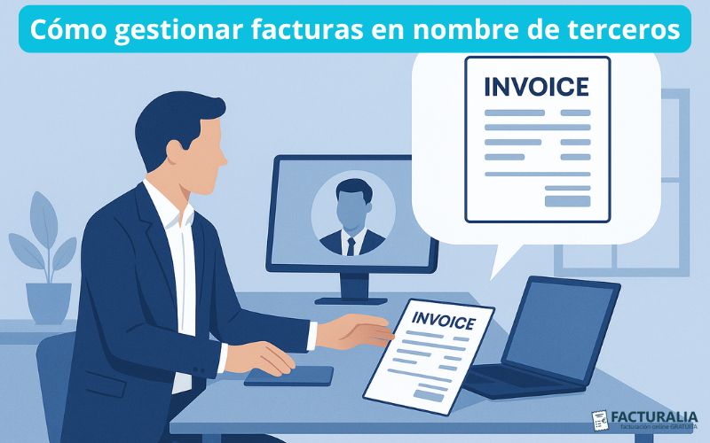 Cómo gestionar facturas en nombre de terceros gestionar facturas de terceros