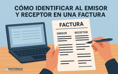 Cómo identificar al emisor y receptor en una factura