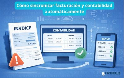 Cómo sincronizar facturación y contabilidad automáticamente
