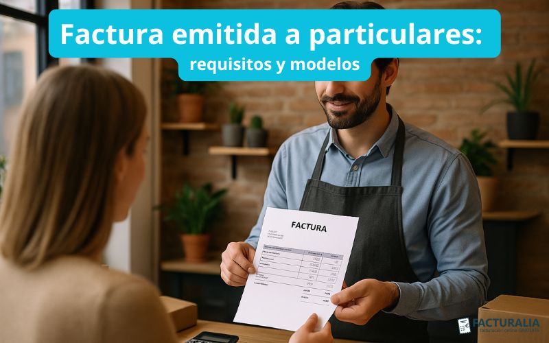 Factura emitida a particulares