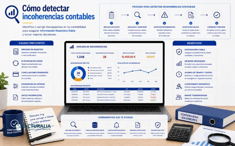 incoherencias contabilidad facturación
