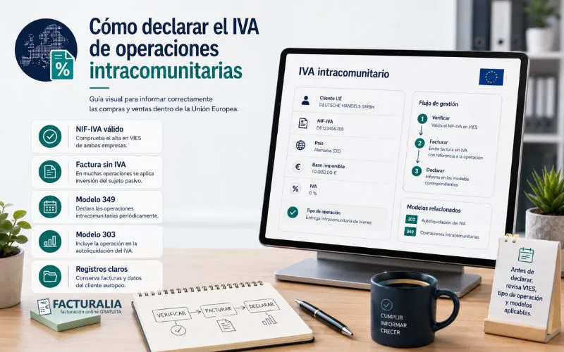 IVA operaciones intracomunitarias