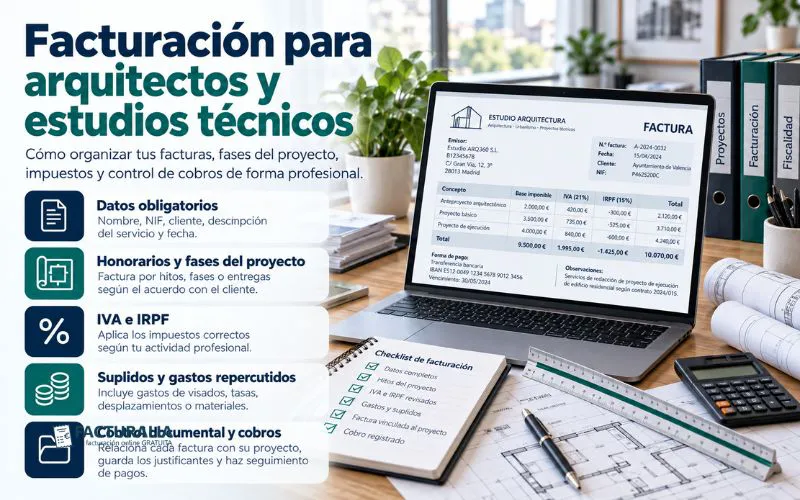 facturación para arquitectos