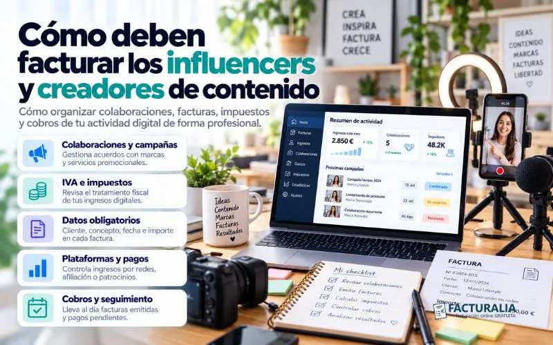 facturación influencers