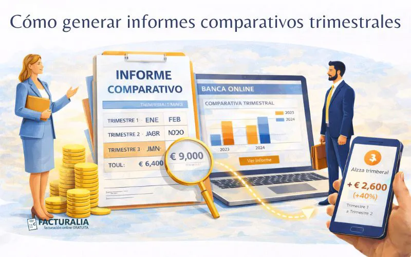 informe facturación trimestral