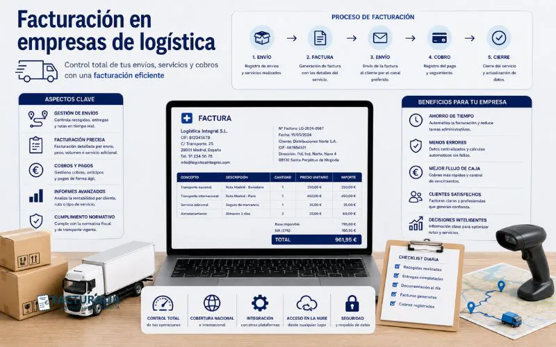facturación logística transporte