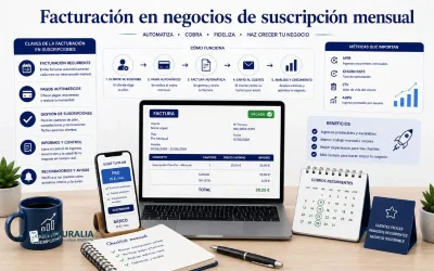 Facturación en negocios de suscripción mensual