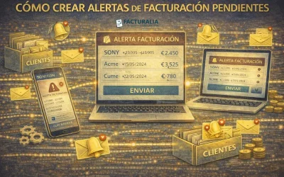 Cómo crear alertas de facturación pendientes