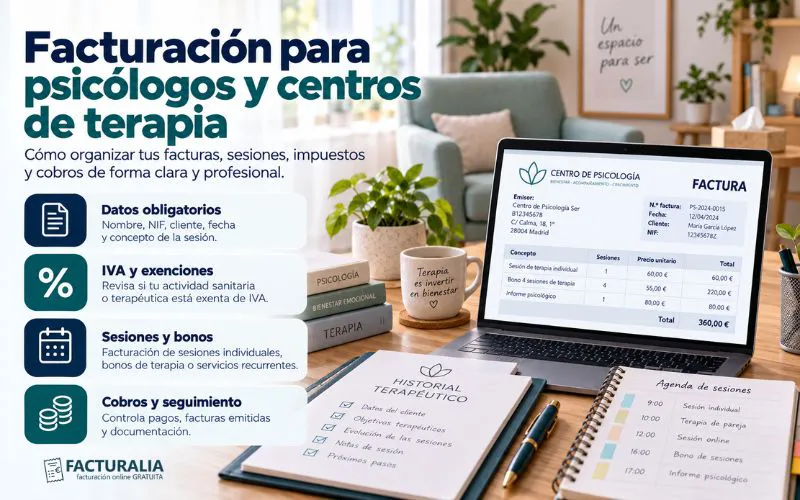 facturación para psicólogos