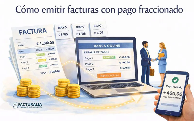 Facturalia (2) facturación pago fraccionado