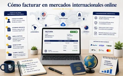 Cómo facturar en mercados internacionales online