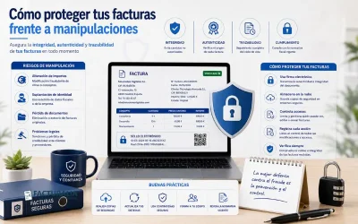 Cómo proteger tus facturas frente a manipulaciones
