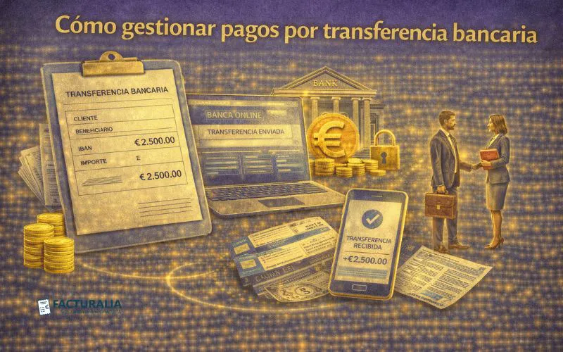 transferencia bancaria facturación