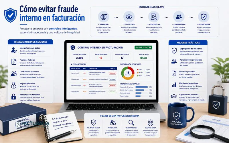 fraude interno facturación
