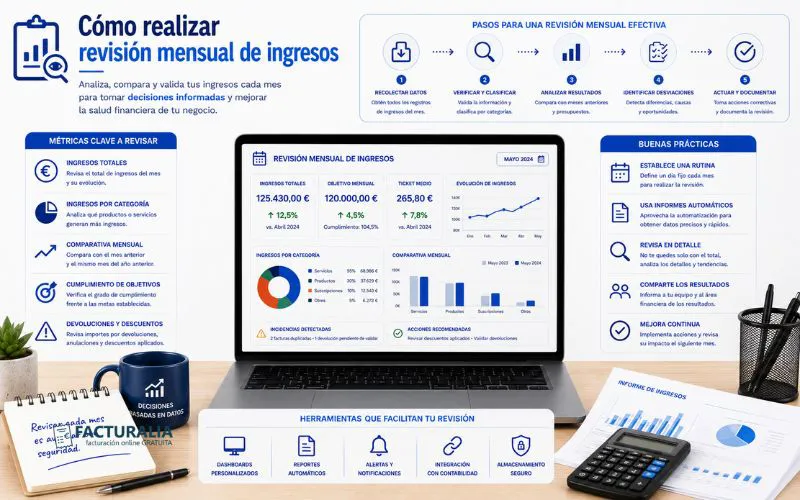 Facturalia revisión mensual facturación