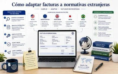 Cómo adaptar facturas a normativas extranjeras