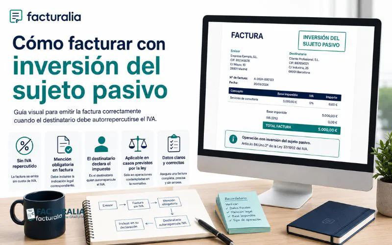 Facturalia (3) inversión sujeto pasivo factura