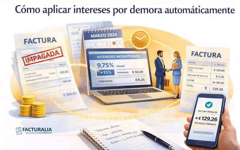 Facturalia (3) intereses demora factura