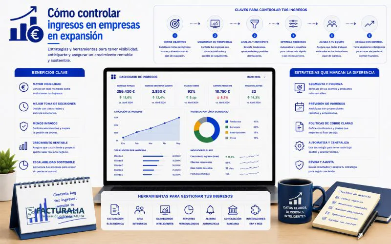 Facturalia control ingresos expansión