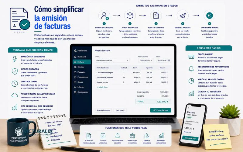 simplificar emisión facturas