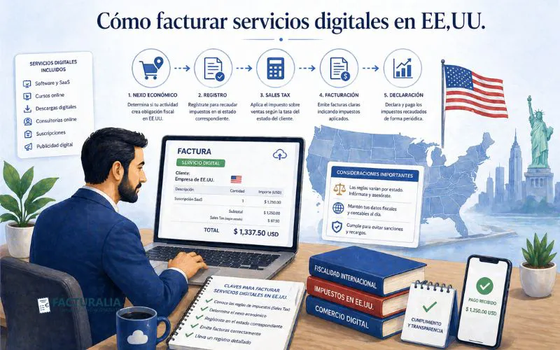 facturación digital Estados Unidos