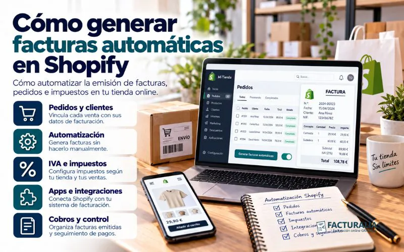 facturación automática Shopify