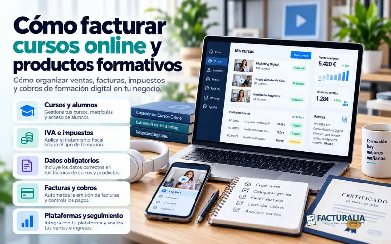 facturación cursos online