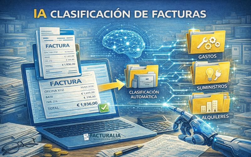 Cómo usar la IA, inteligencia artificial para la clasificación de facturas: automatización inteligente en la gestión empresarial Cómo usar la IA, inteligencia artificial para la clasificación de facturas