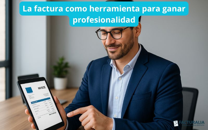 factura herramienta para ganar profesionalidad