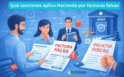 Qué sanciones aplica Hacienda por facturas falsas