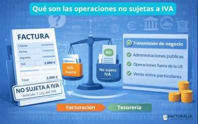 Qué son las operaciones no sujetas a IVA