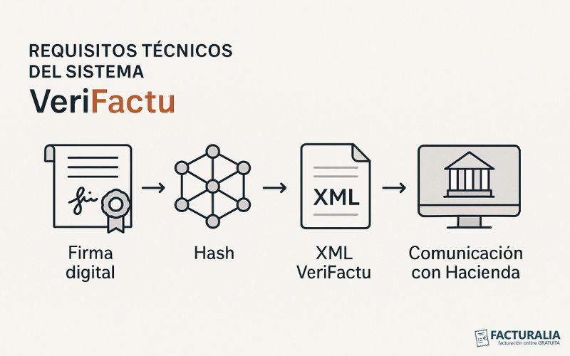 Requisitos técnicos VeriFactu