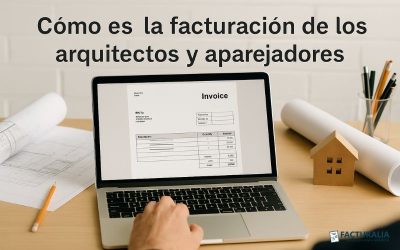 Cómo es la facturación de los arquitectos y aparejadores